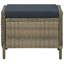 Chaise de patio inclinable avec coussins Couto-1759688897