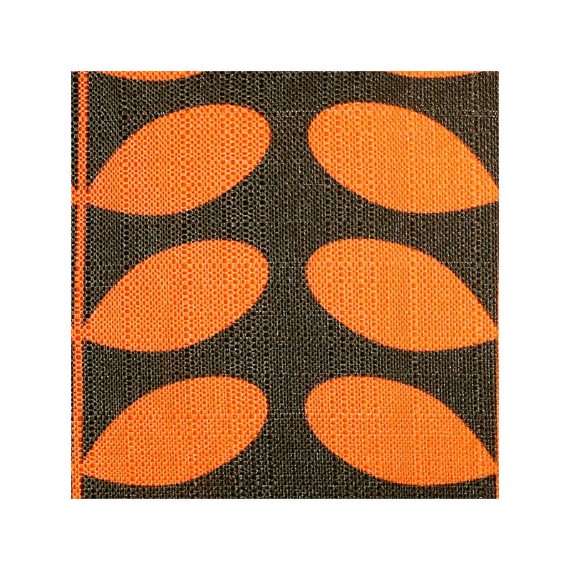  Mid-Century Modern Indoor Throw Pillow, Orange