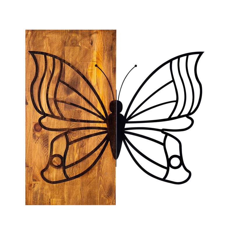 Décoration murale en bois
