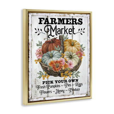 "Farmers Market", art de la giclée encadrée par Creatif Belle