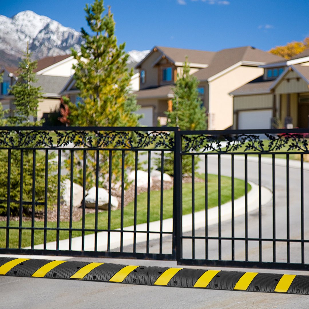 VEVOR Rubber 72'' L Threshold Ramp VEVOR