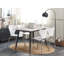 Ridgeland Extendable Metal Base Dining Table