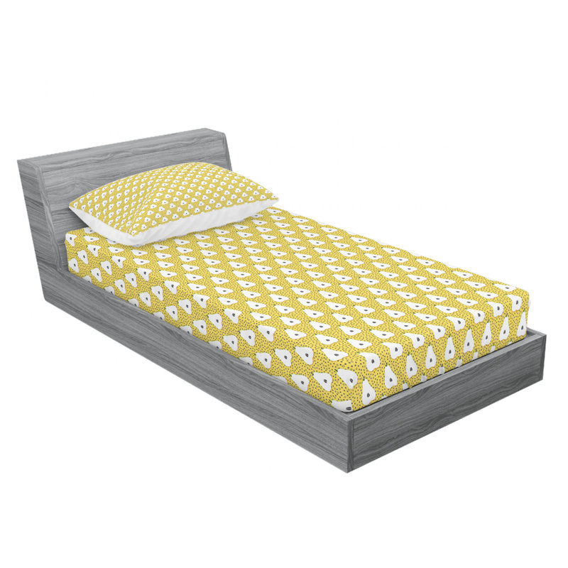 Ensemble de draps, Ensemble de draps pour lit simple TG avec drap-hou