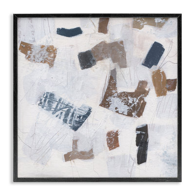 «Rustic Abstract Forms», art de la giclée encadrée par Melissa Wang