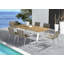 Richelle 79'' Wood Outdoor Dining Table