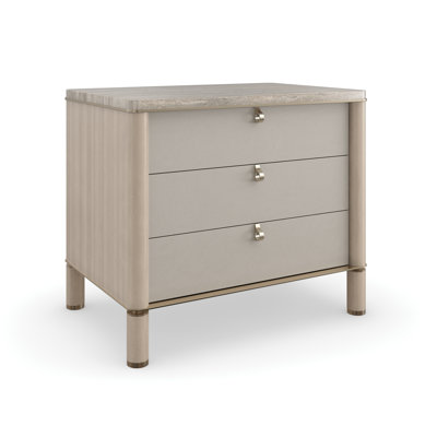 Balance 3 - Drawer Solid Wood Nightstand