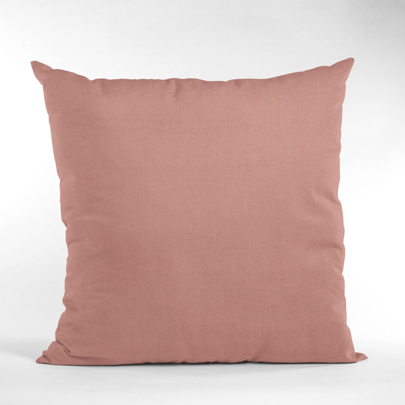 Coussin Plutus, 26 po x 26 po, Rose bonbon