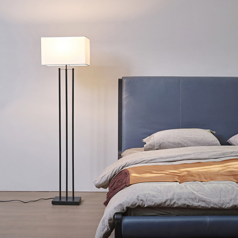 Ricci 62'' Matte Floor Lamp Floor Lamp Set
