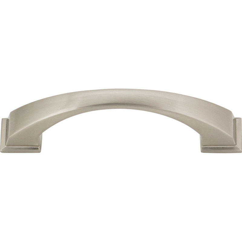Roman Arch Pull, Satin Nickel, 5"