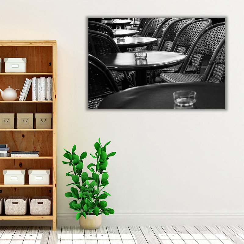 Cafe Noir - Canvas Print Wall Art, 20" H x 30" W