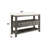 Marble Top & Gray Oak Finish Server