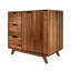 Base de meuble-lavabo simple 36 "Topanga seulement en noyer