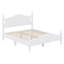 Base de lit plateforme en bois