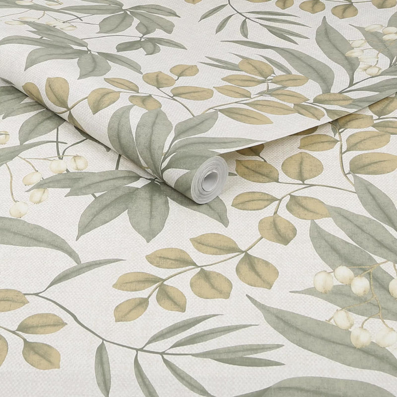 Superfresco Easy Persephone Floral Wallpaper, Beige