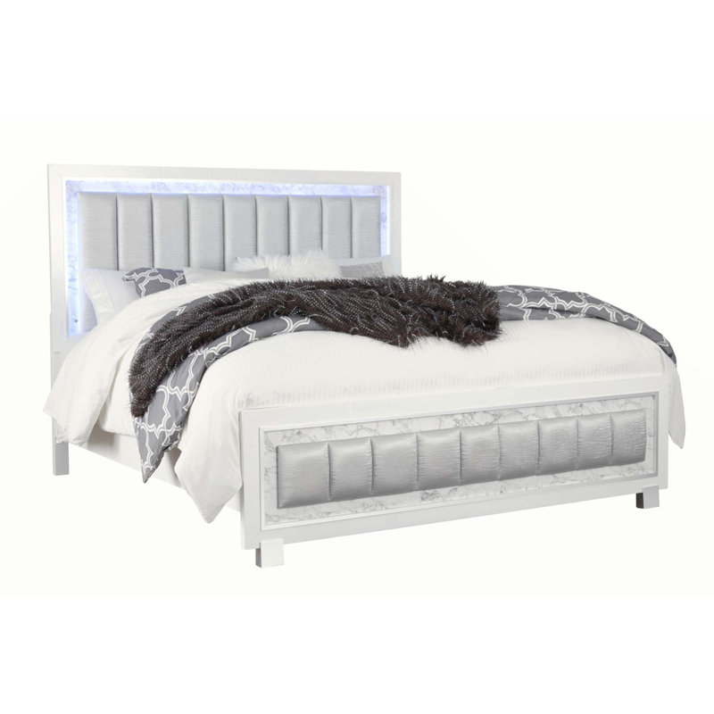 Sia Upholstered Standard Bed, Queen