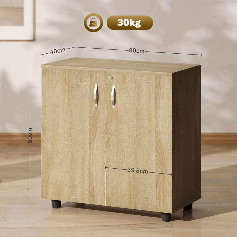 Danby 80 cm W Filing Cabinet, Brown