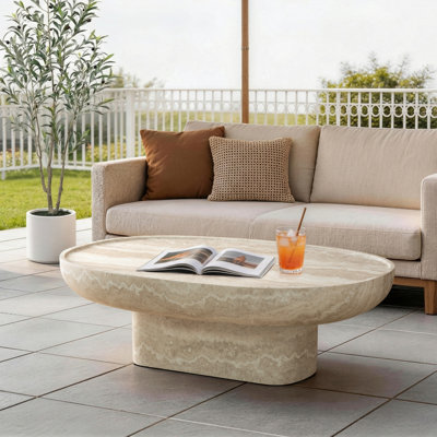 Pedestal Coffee Table