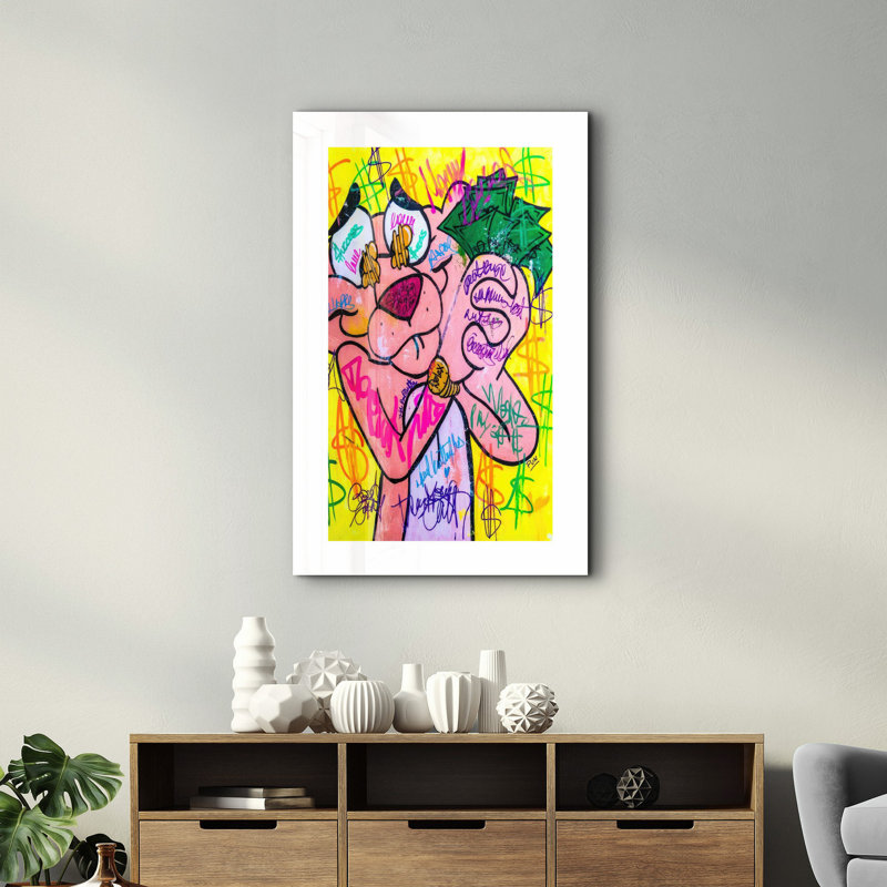 Elegant Tempered Glass Wall Art Painting, 13.8 x 21.7 inches | 100% Tempered Glass, Thickness: 0.16 inches | UV Printed for Vibrant Colors | Perfect for Home Decor, Living Room, & Office Spaces