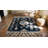 Navy Blue Antique Foo Dog Pattern Hand Knotted Chinese Wool Pile Rug