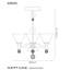 Dononvan 3 - Light Shaded Chandelier