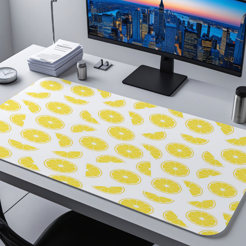 Polyester Desk Pad, 23.6x13.8