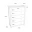 Pompey 5 Drawer 90Cm W Solid Wood Chest Of Drawers-22181765