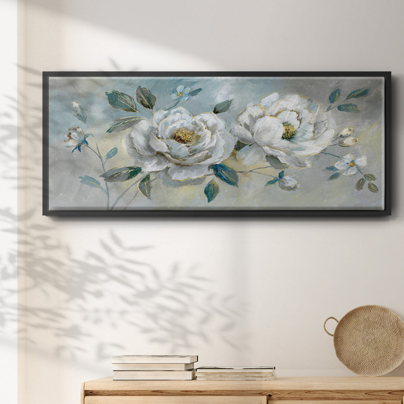 Darling Duo- Framed Canvas, 20" H x 50" W
