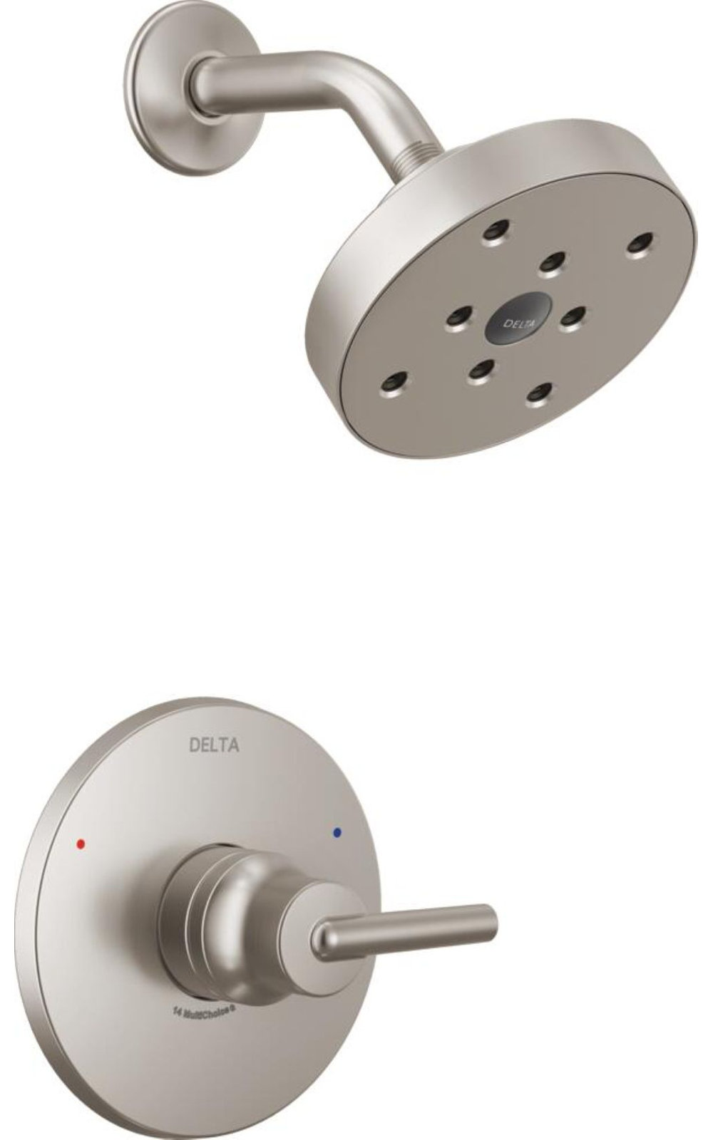 Trinsic 14 Series Single-Function Shower Set, Brilliance Stainless