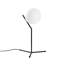 Lampe de table industrielle moderne, corps en métal noir, 13,8 x 11,8 x 20,5 pouces | Abat-jour de 7,9 po de diamètre | Câble de 6,6 pi avec interrupteur marche / arrêt | Compatible avec les ampoules G9 (8 W maximum) | Éclairage de maison élégant pour les espaces contemporains-1684105976