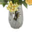 Sunflower, Hydrangea and Dahlia Fall Arrangement in a Glass Vase