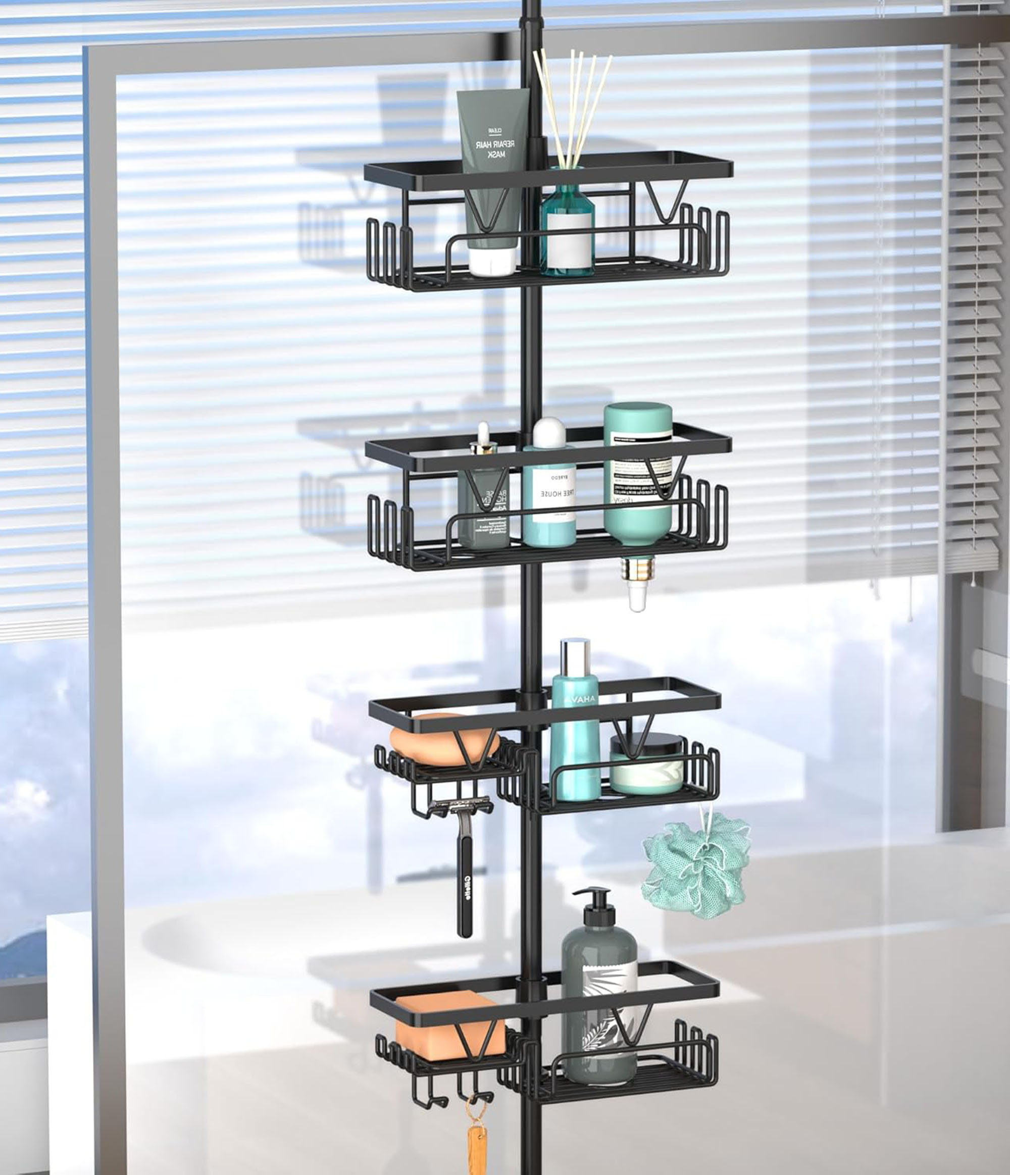 Rebrilliant Metal Bathroom Shelves | Wayfair.co.uk