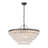 Jazmia 11-Light Dimmable Crystal Beads Tiered Chandelier