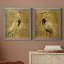 «Gold Crane at Dusk I», ensemble de reproductions d'art sur toile encadrées-1671585473-1671585475