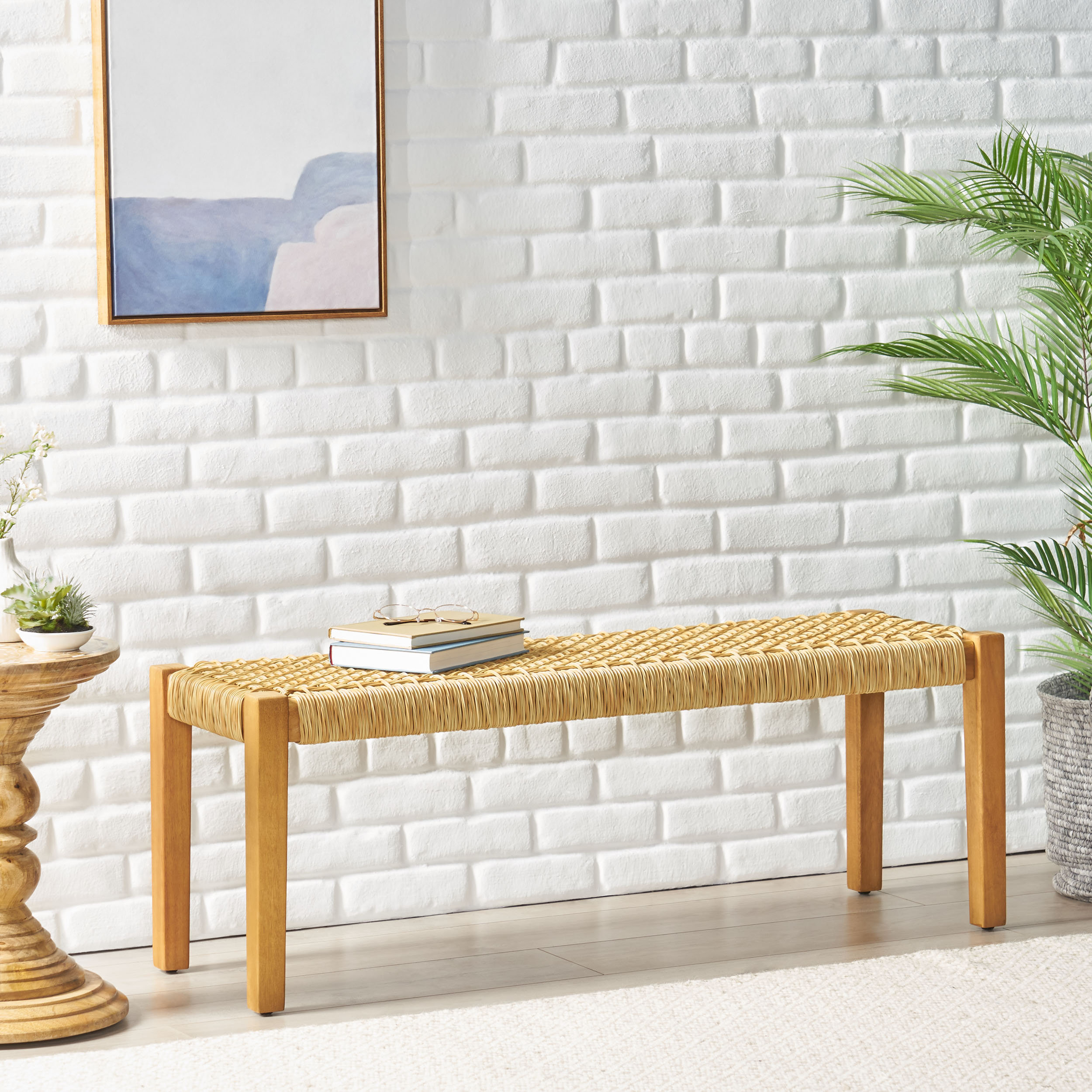 Bayou Breeze Richmond Angie Solid Wood Bench