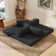 79'' Fold Out Modular Convertible Sleeper Sofa Bed With No Assembly Required With Fixed-Shape Frame For Living Room Small Spaces