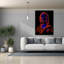 Art mural sur toile Winston Porter «Neon Mona Lisa» par Momart-466566098