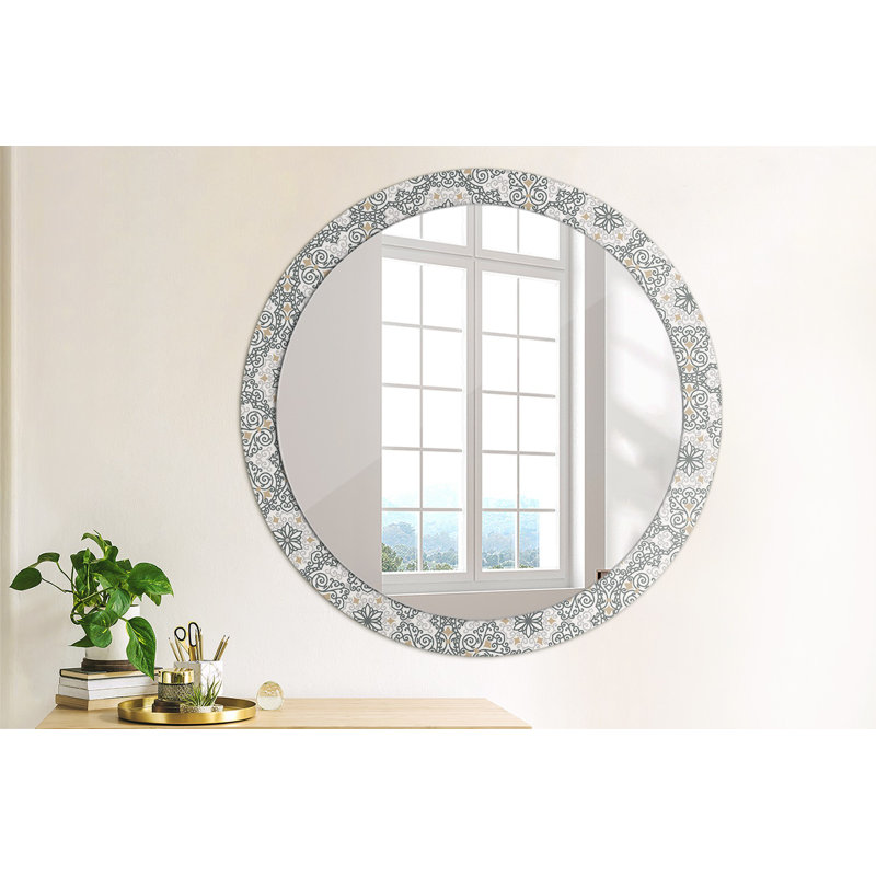 Huldar Glass Flat Wall Mirror
