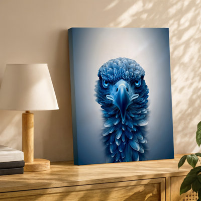 Toile «A Majestic Eagle S Head Is Représented In A Close»