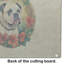 Planche à découper en verre American Bulldog