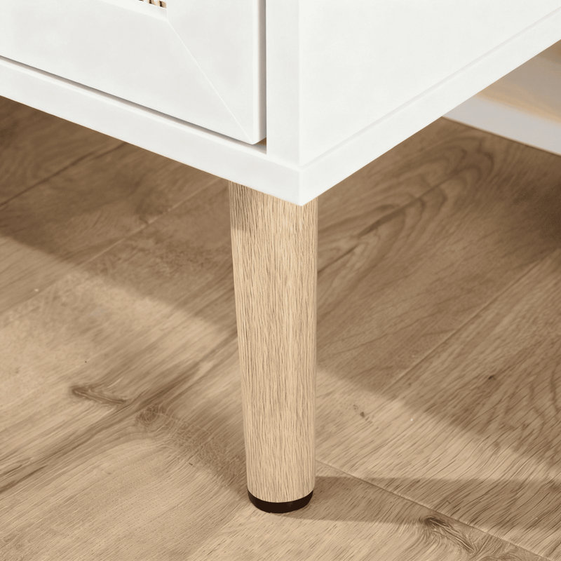 Anelise 120 cm W Chest of 6 Drawers, White