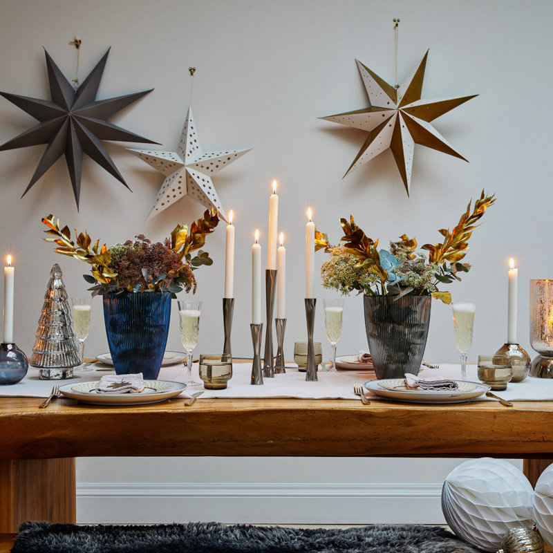 Christmas Tabletop Tree, 31 H x 14 W x 14 D cm, Blue