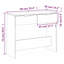 Johnath 90cm Console Table-1615343767