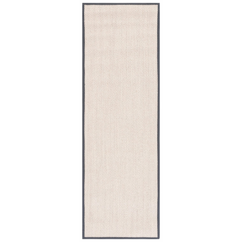 Torbin Sisal Marble/Dark Grey Area Rug, Runner 76 x 183 cm