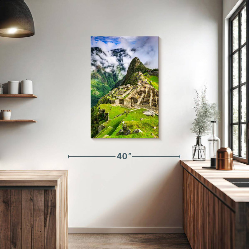 Lilie Machu Picchu, paysage, H 36 po x l 24 po