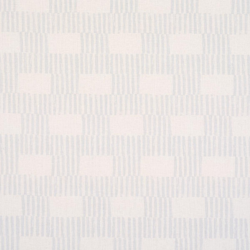 Schumacher X Caroline Z Hurley Field Fabric, Blue