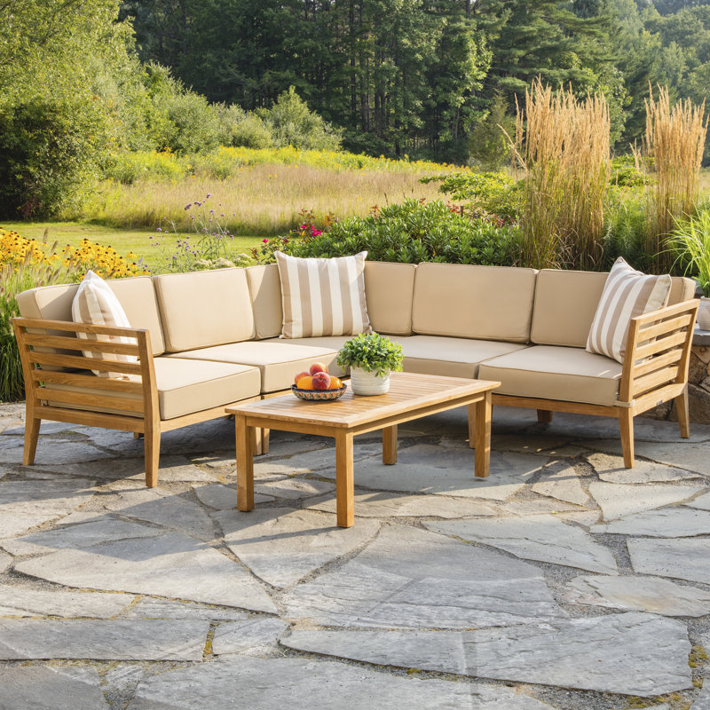 Bali Outdoor 2 - Piece Teak Conversation Set