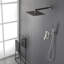 Système de douche complet à pression équilibrée avec valve brute-1975206349