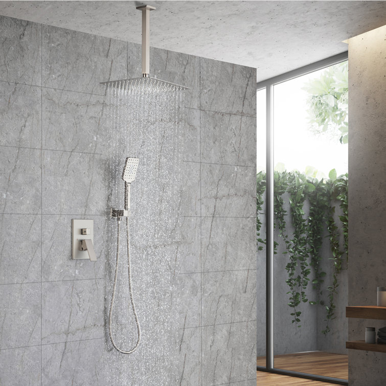 Système de douche complet avec valve brute