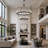 24-lights Chandelier,wagon Wheel Chandelier With Glass Shade-1142235921