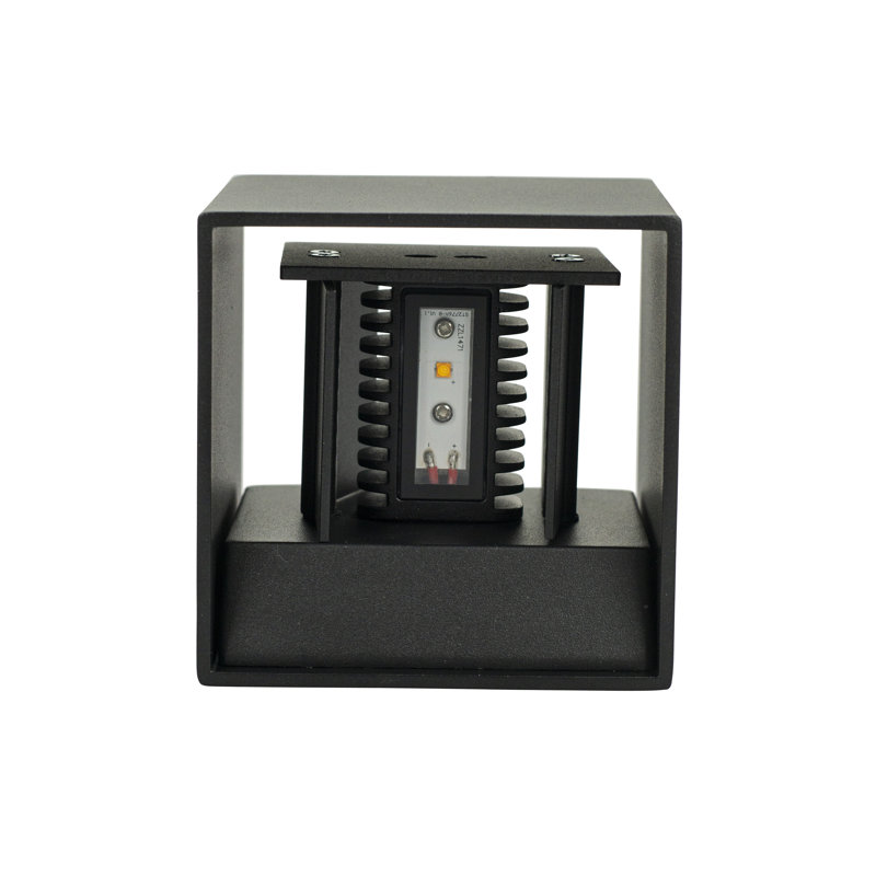 Integrated LED Outdoor Armed Sconce